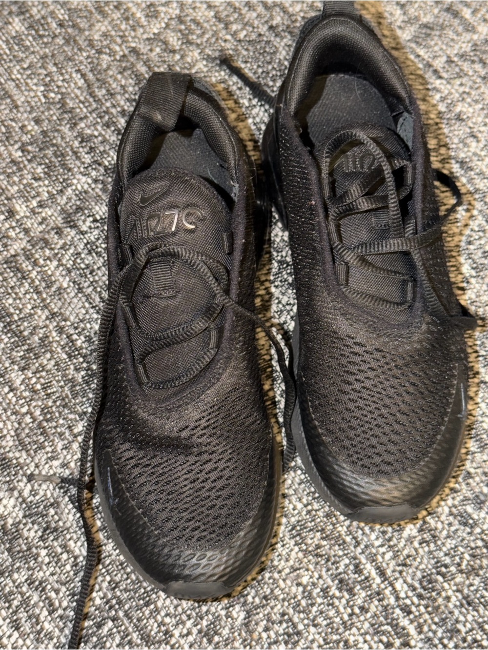 Nike Black Kids' Sneakers - Air 270 Style